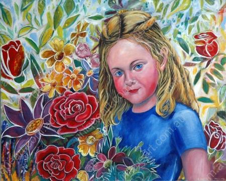 In the Flower Garden